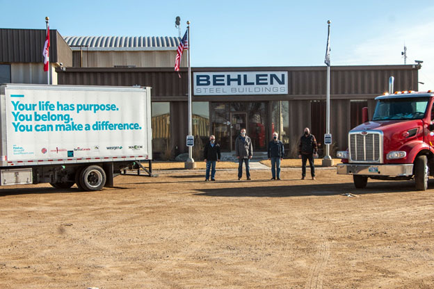 BEHLEN Industries LP partners with Live Different for Haiti Donation