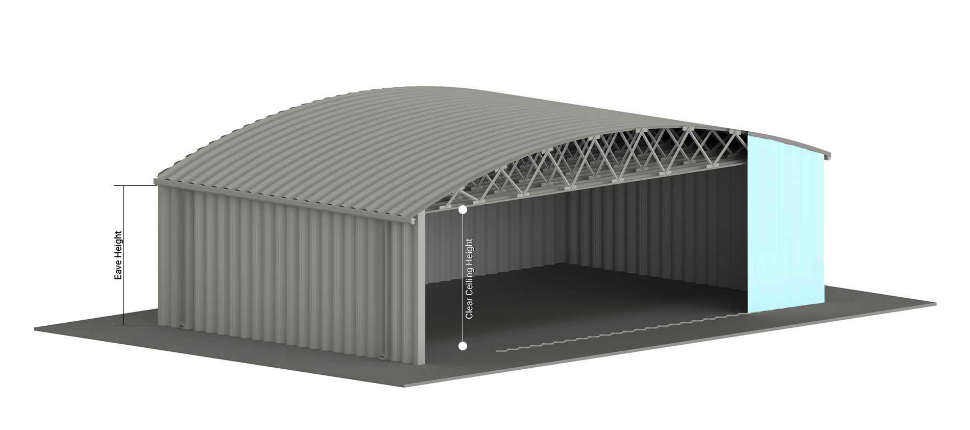 Frameless Building: Endwall Panel