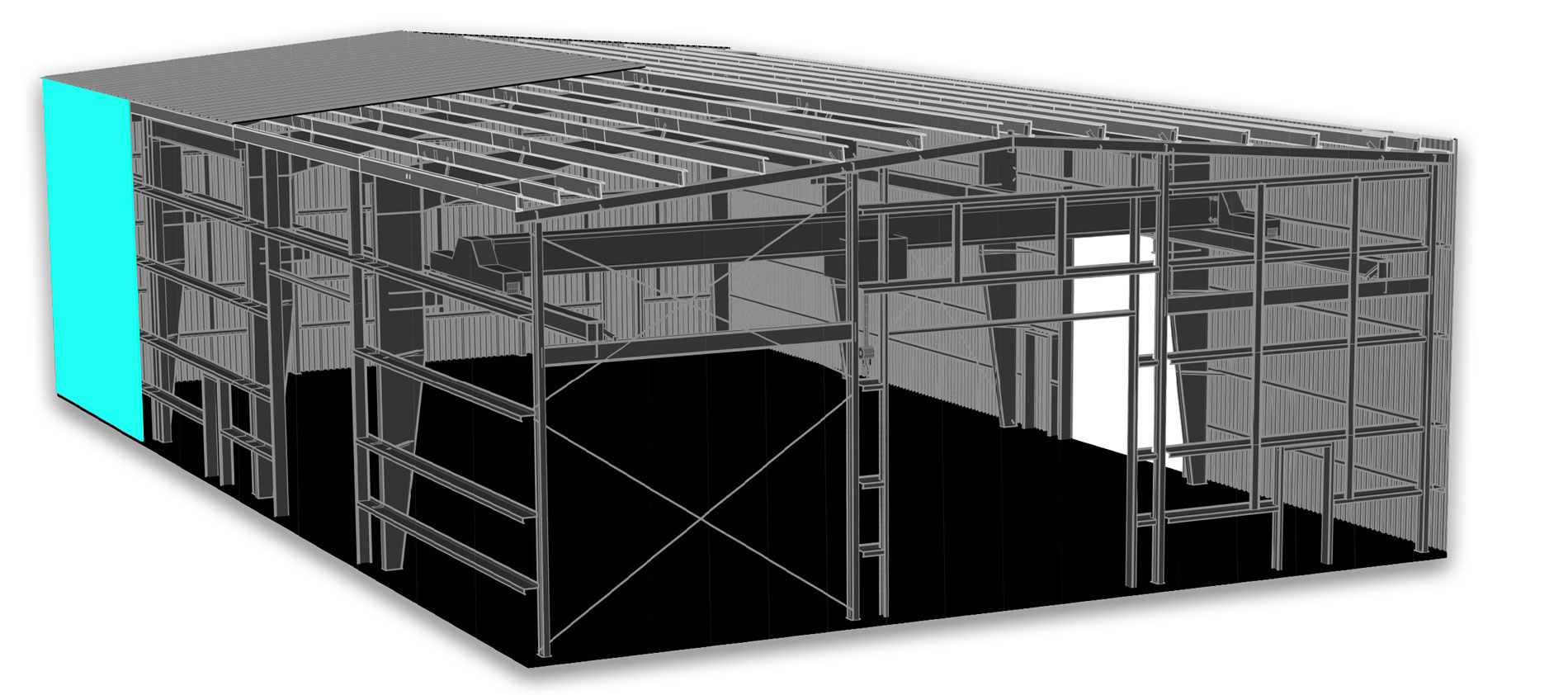 Rigid Frame Building: Wall Panel