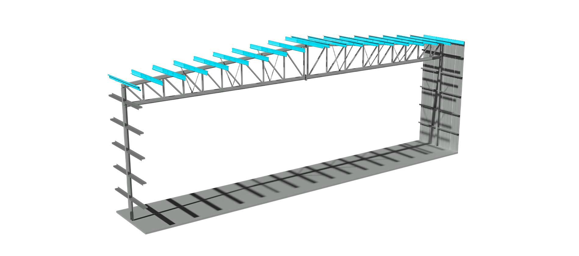 Open Web Truss System: Purlins