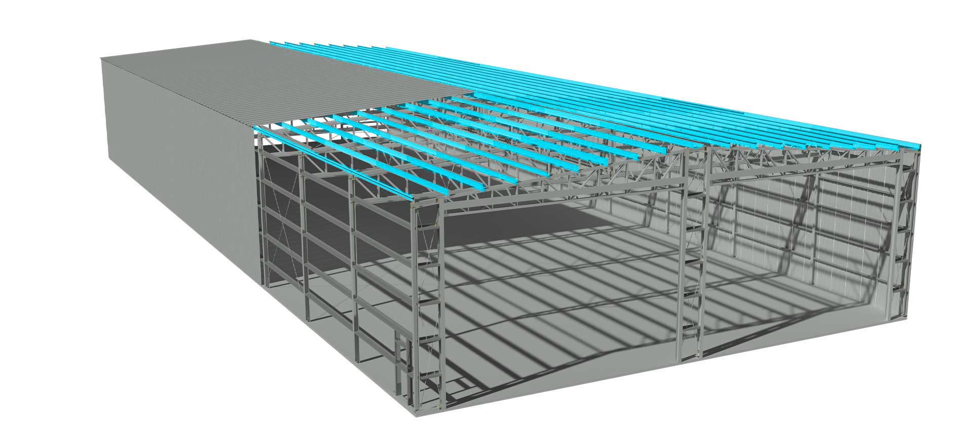 Open Web Truss System: Purlins