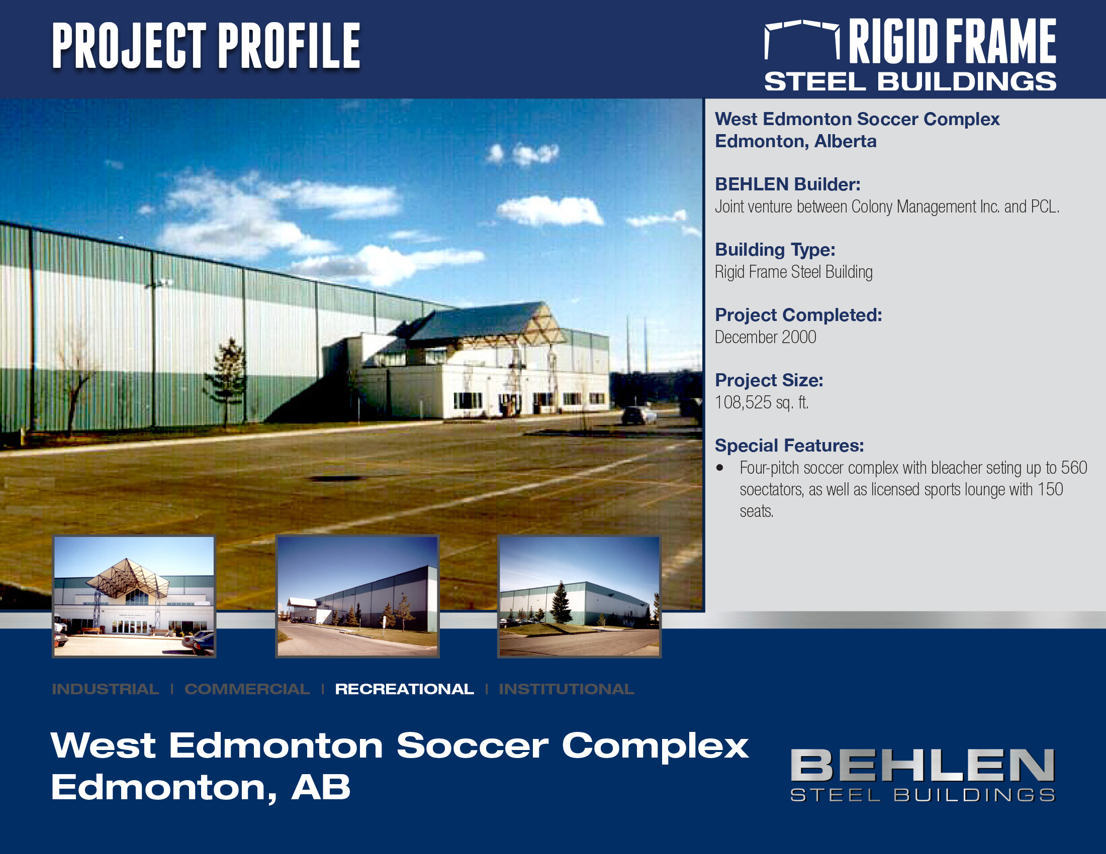 West Edmonton Soccer Complex