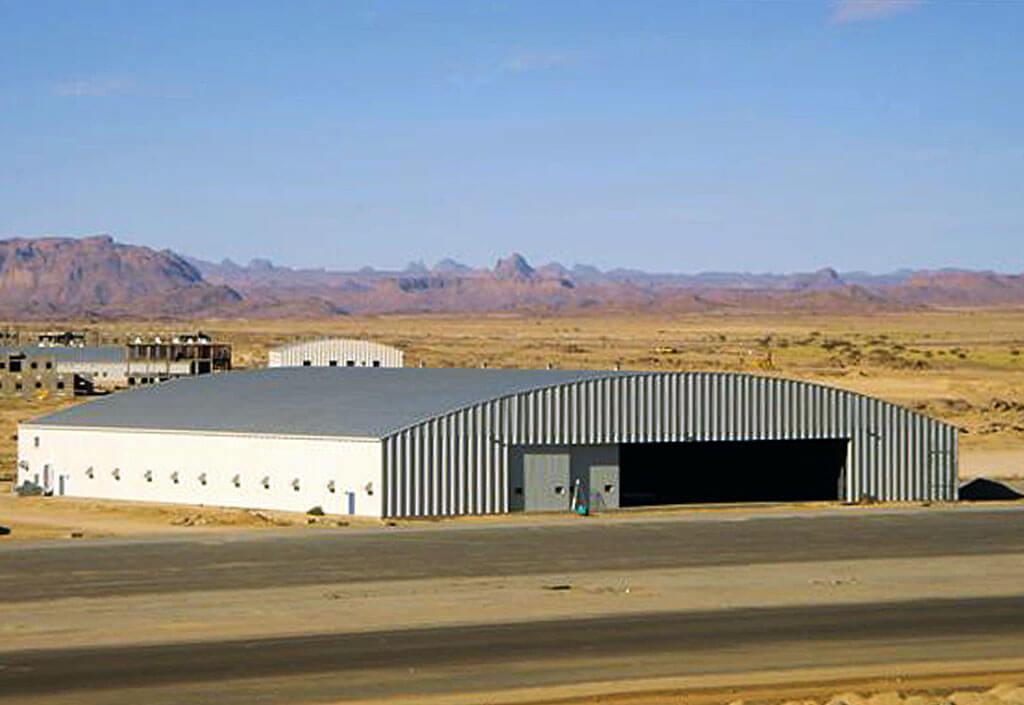 BEHLEN Steel Buildings LP: Algeria National Defense Hangar