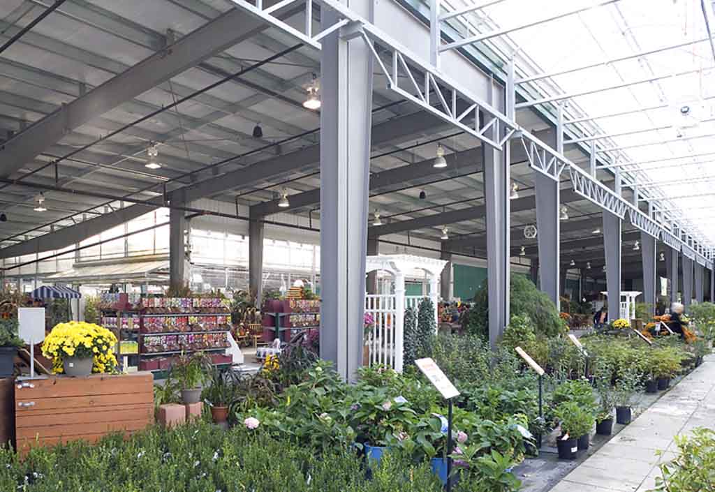 BEHLEN Steel Buildings LP: Bradford Greenhouses