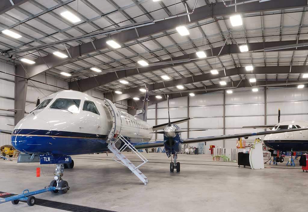 BEHLEN Steel Buildings LP: Calm Air Hangar