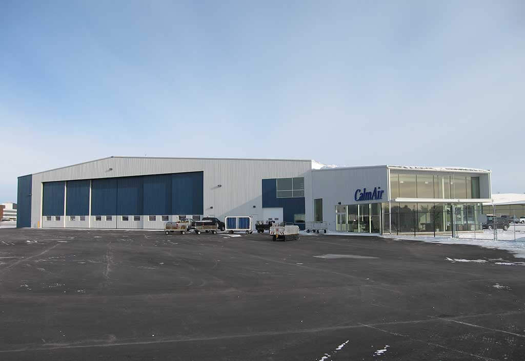 BEHLEN Steel Buildings LP: Calm Air Hangar