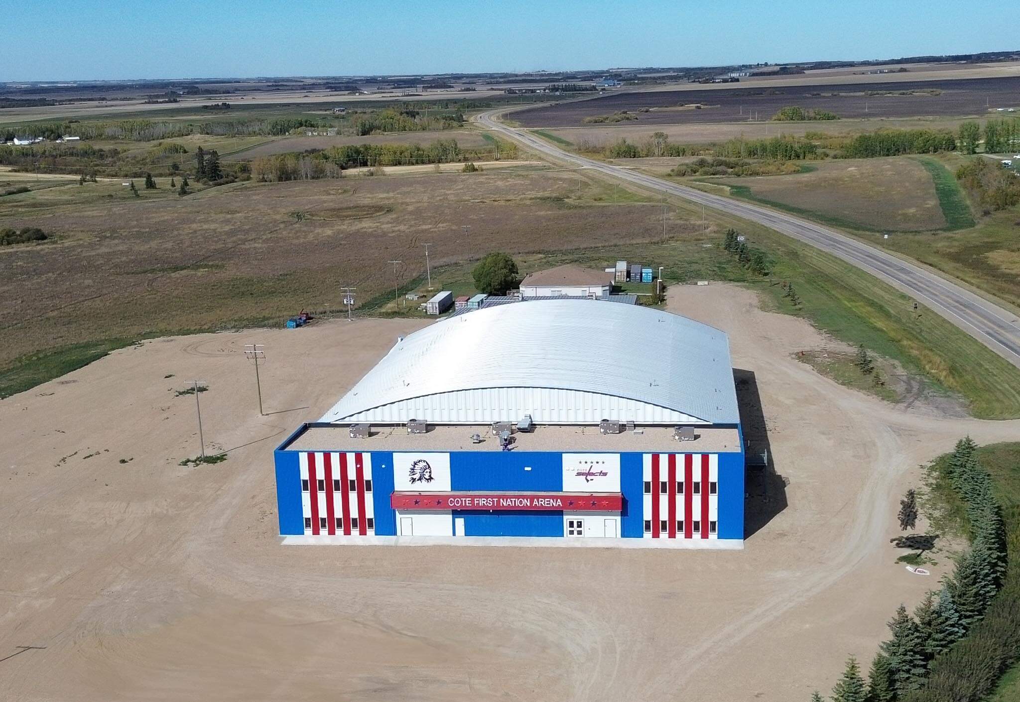 BEHLEN Steel Buildings LP: Cote First Nation Hockey Rink
