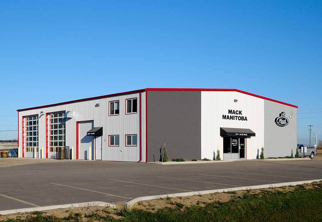 BEHLEN Steel Buildings LP: Mack Truck Manitoba