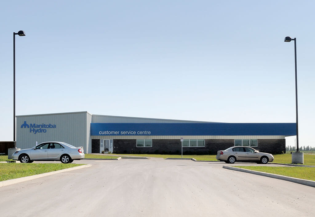 BEHLEN Steel Buildings LP: Manitoba Hydro Morden Terminal