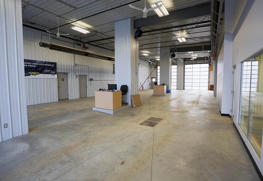 BEHLEN Steel Buildings LP: OK Ford Quick Lane and Sales