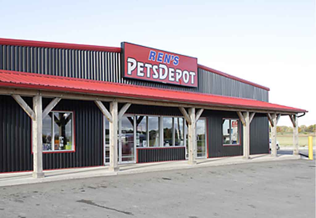 BEHLEN Steel Buildings LP: Ren&rsquo;s Petsdepot