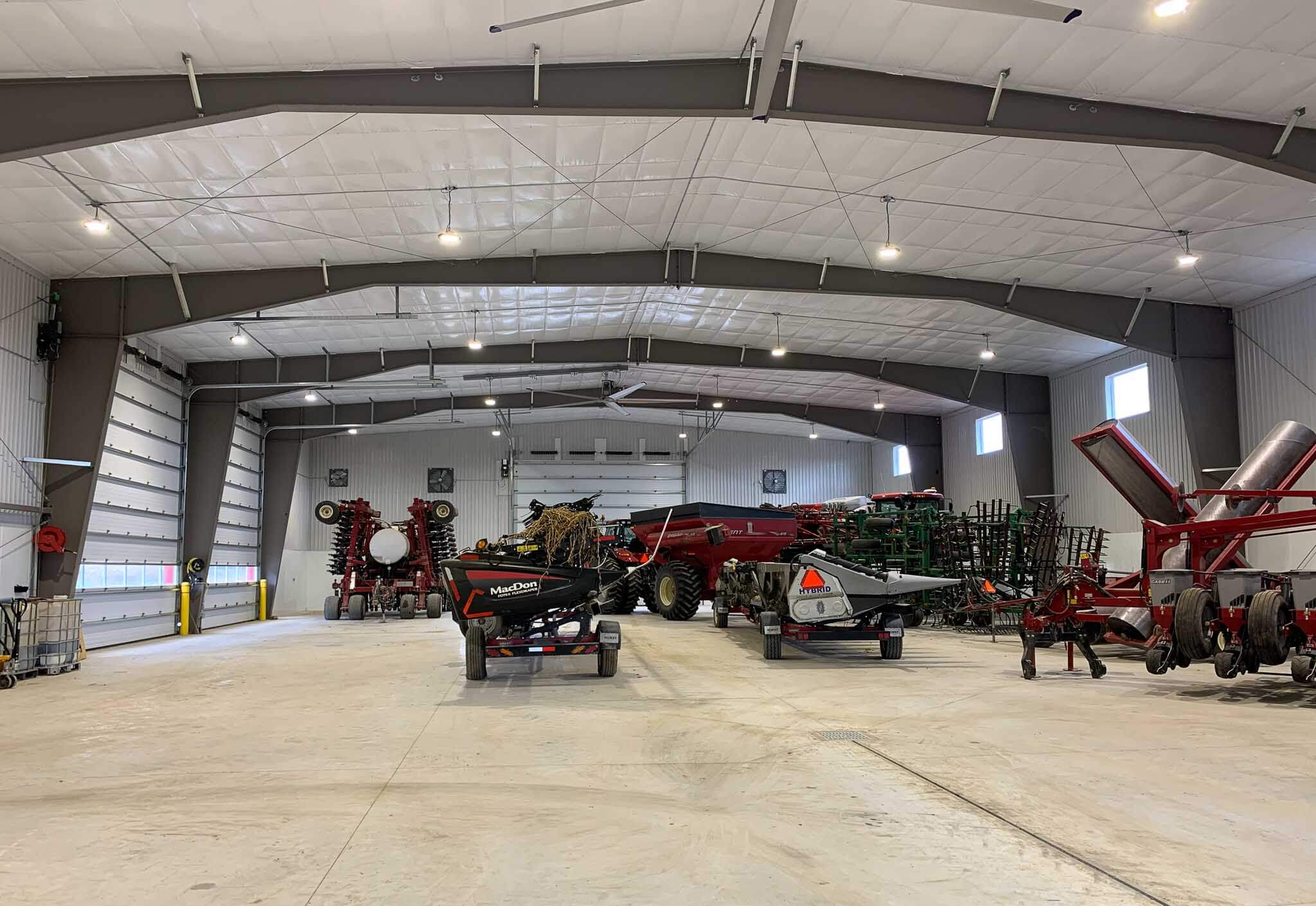 BEHLEN Steel Buildings LP: Vic&rsquo;s Contracting Equipment Storage