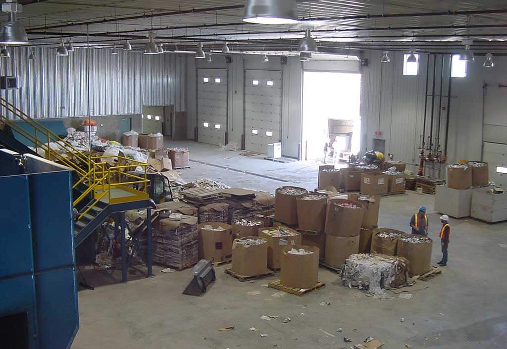 BEHLEN Steel Buildings LP: Westman Recycling Material Recovery Facility
