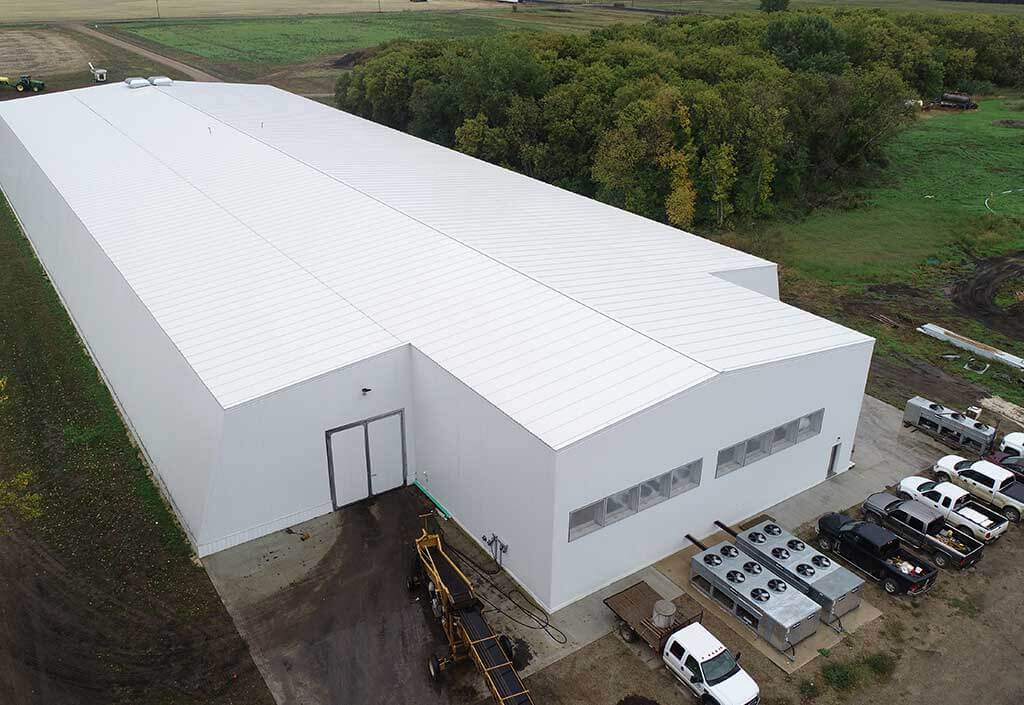 BEHLEN Steel Buildings LP: Wiebe&rsquo;s Potato Farm Storage