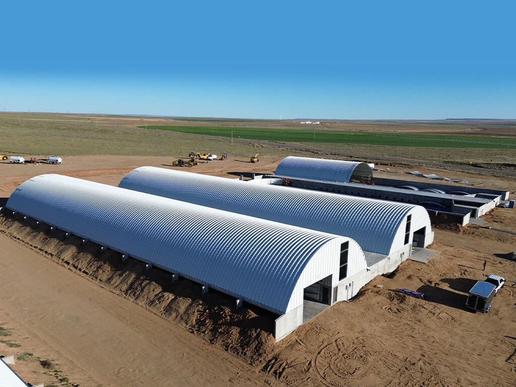 BEHLEN Steel Buildings LP: ARCHWALL Steel Buildings Vegetable Storage