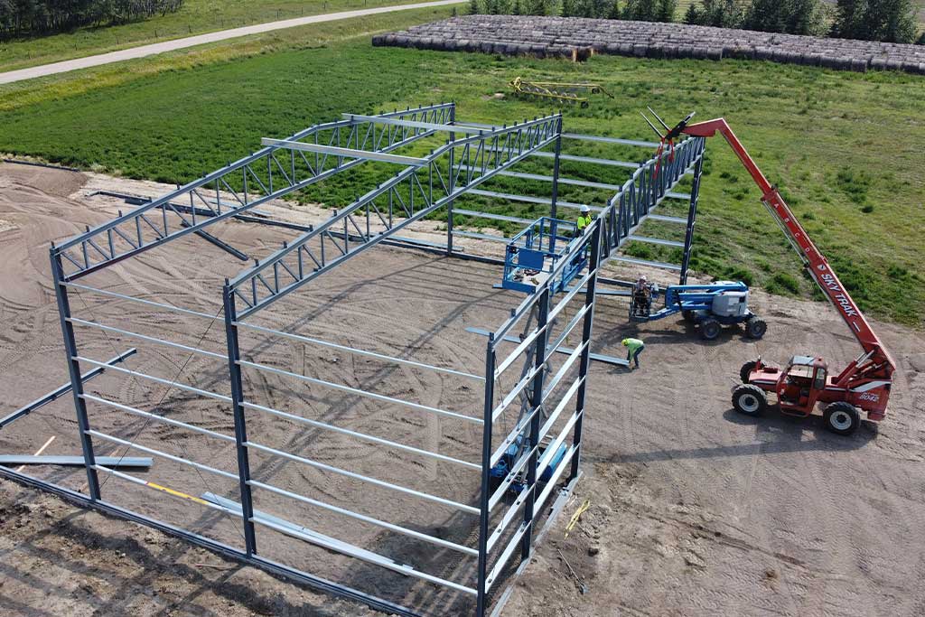 Behlen: Prairie Steel Open Web Truss